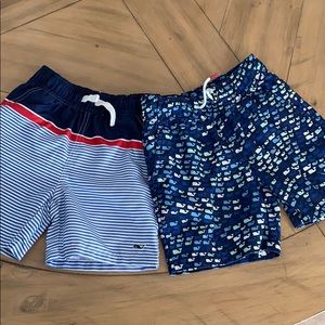 Set of 2 boy trunks vineyard vines 5t
